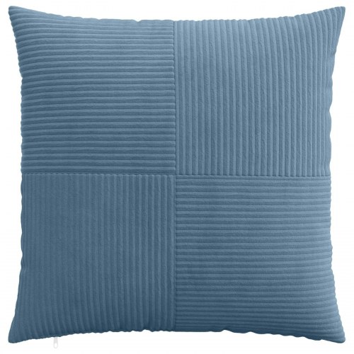 Pudebetræk 6 stk ALMELO blå 60 x 60 cm i cordfløjl