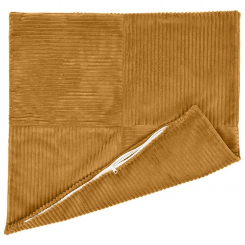 Pudebetræk 2 stk ALMELO gul 50 x 50 cm i cordfløjl