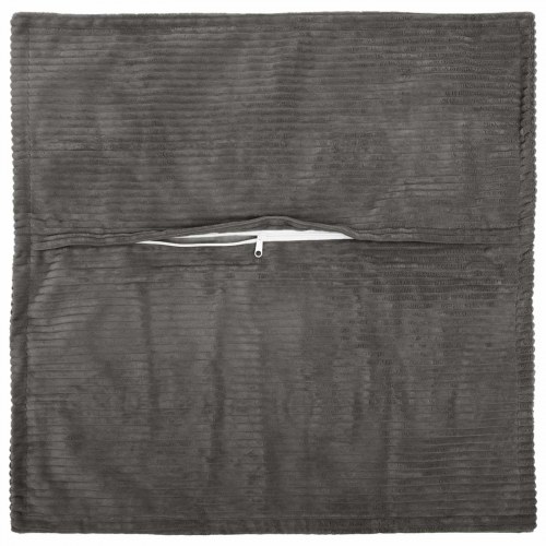 Pudebetræk 2 stk. HOUTEN mørkegrå 70 x 70 cm i cordfløjl