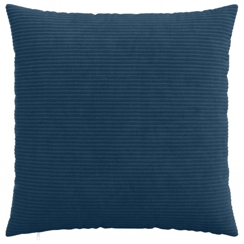 Pudebetræk 6 stk HEERLEN mørkeblå 80 x 80 cm i cordfløjl