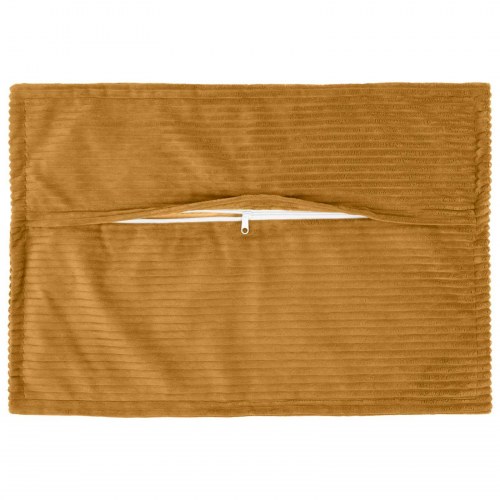 Pudebetræk HOUTEN 6 stk. gul 30 x 50 cm i cordfløjl