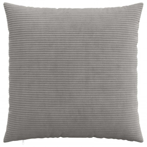 Pudebetræk 6 stk HEERLEN lysegrå 80 x 80 cm i cordfløjl