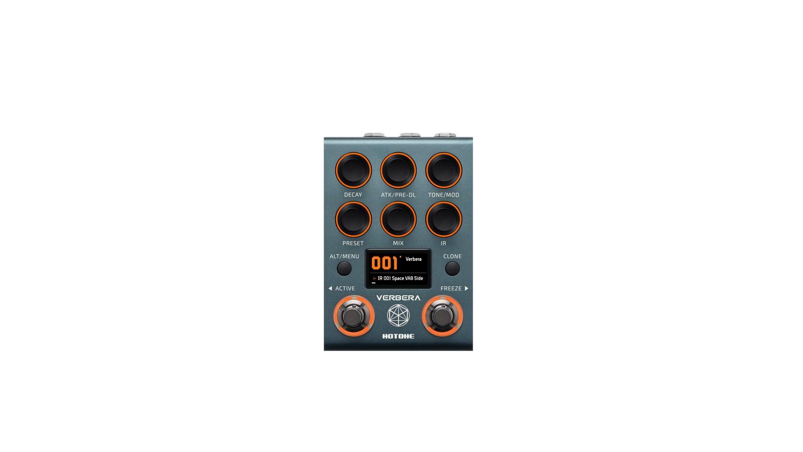 Hotone Verbera NeonGlow guitareffektpedal