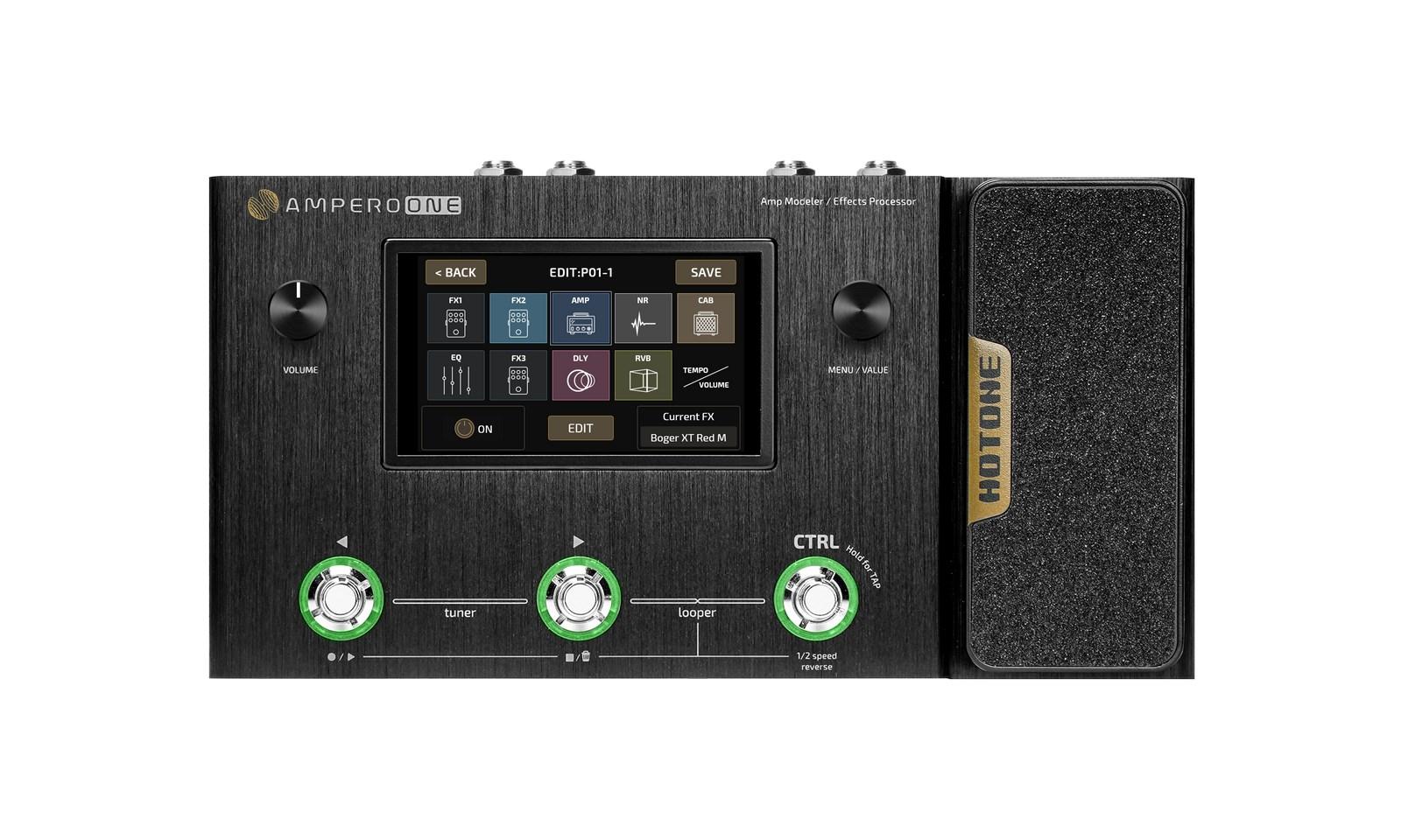 Hotone Ampero One multieffekt til guitar