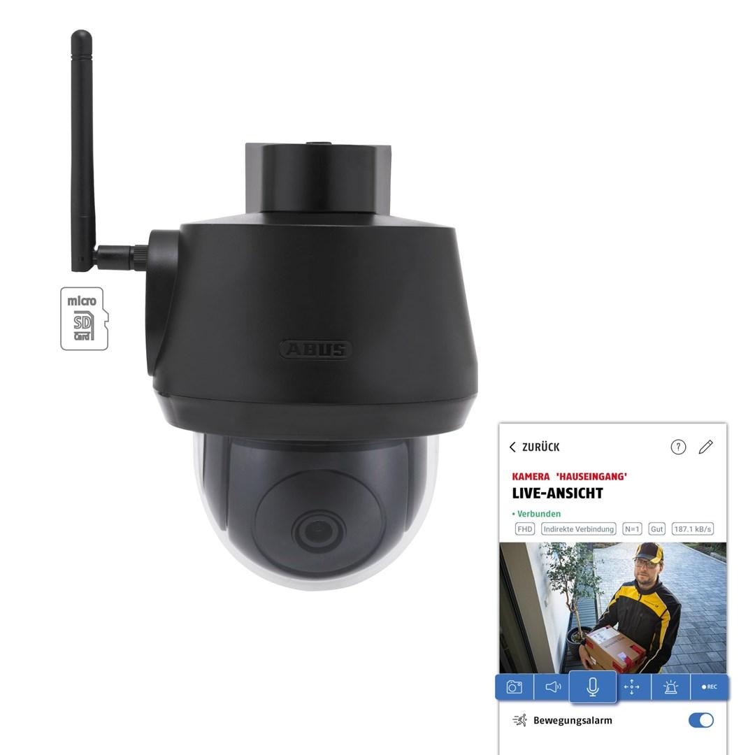 ABUS PPIC52520B udendørs dome IP-overvågningskamera 4K til vægmontering