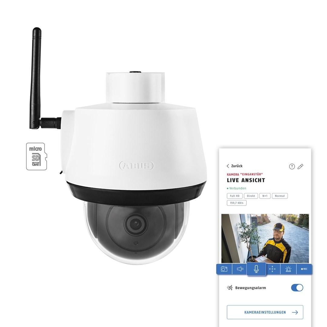 ABUS PPIC52520 udendørs dome IP-overvågningskamera 4K til væg