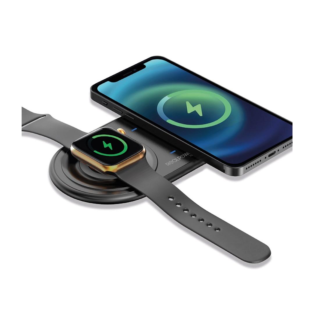 RealPower ChargeAir Duo trådløs oplader