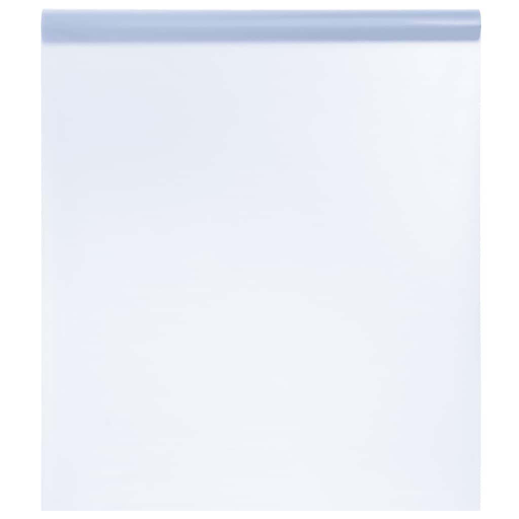vidaXL vinduesfolie 45x500 cm statisk PVC matteret grå
