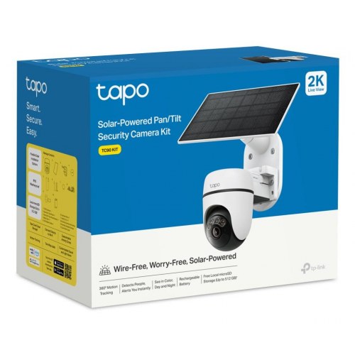 Overvågningskamera TP-Link Tapo TC90 KIT med solpanel
