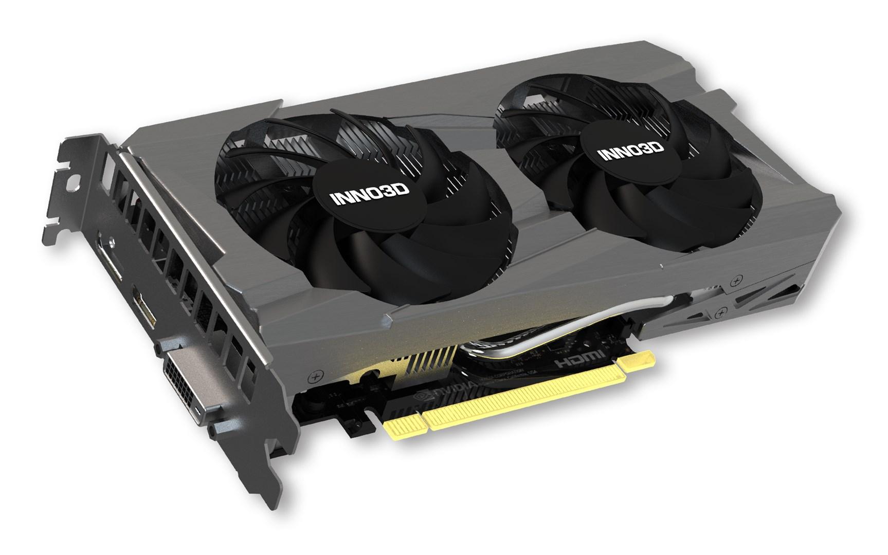 INNO3D GeForce RTX 3050 Twin X2 grafikkort 8 GB GDDR6