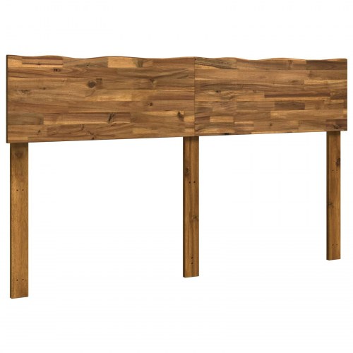 Sengegavl med naturkant ROSTOCK naturfarvet 140 cm