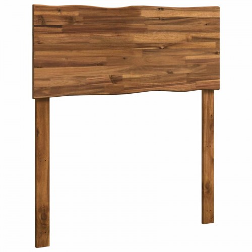 Sengegavl med naturkant ROSTOCK naturfarvet 80 cm