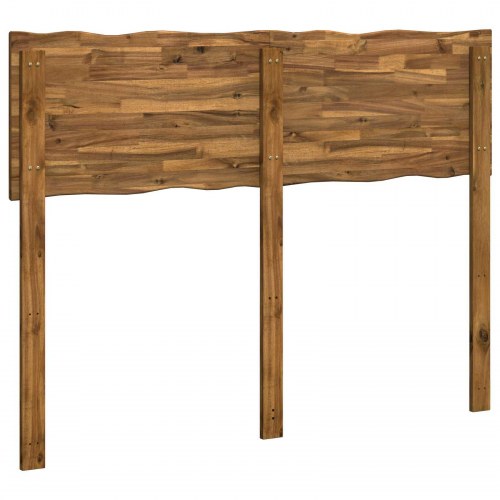 Sengegavl med naturkant ROSTOCK naturfarvet 135 cm