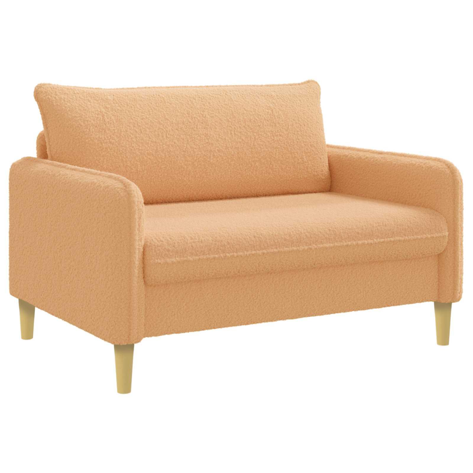 vidaXL XXL lænestol Beige Bouclé