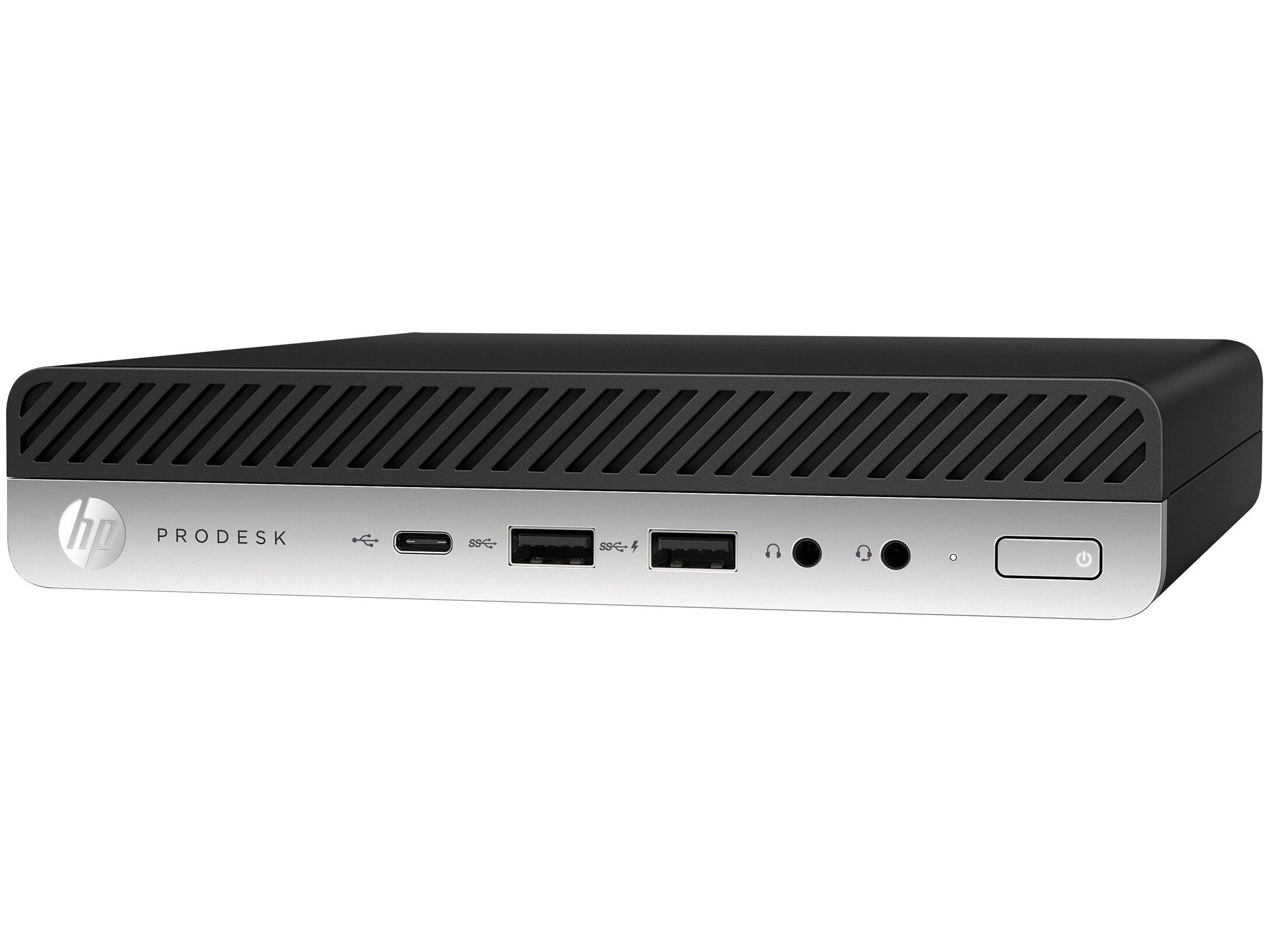 HP ProDesk 600 G4 Mini PC i3-8100T Intel Core i3 16GB 256GB Windows 11 Pro Grade A