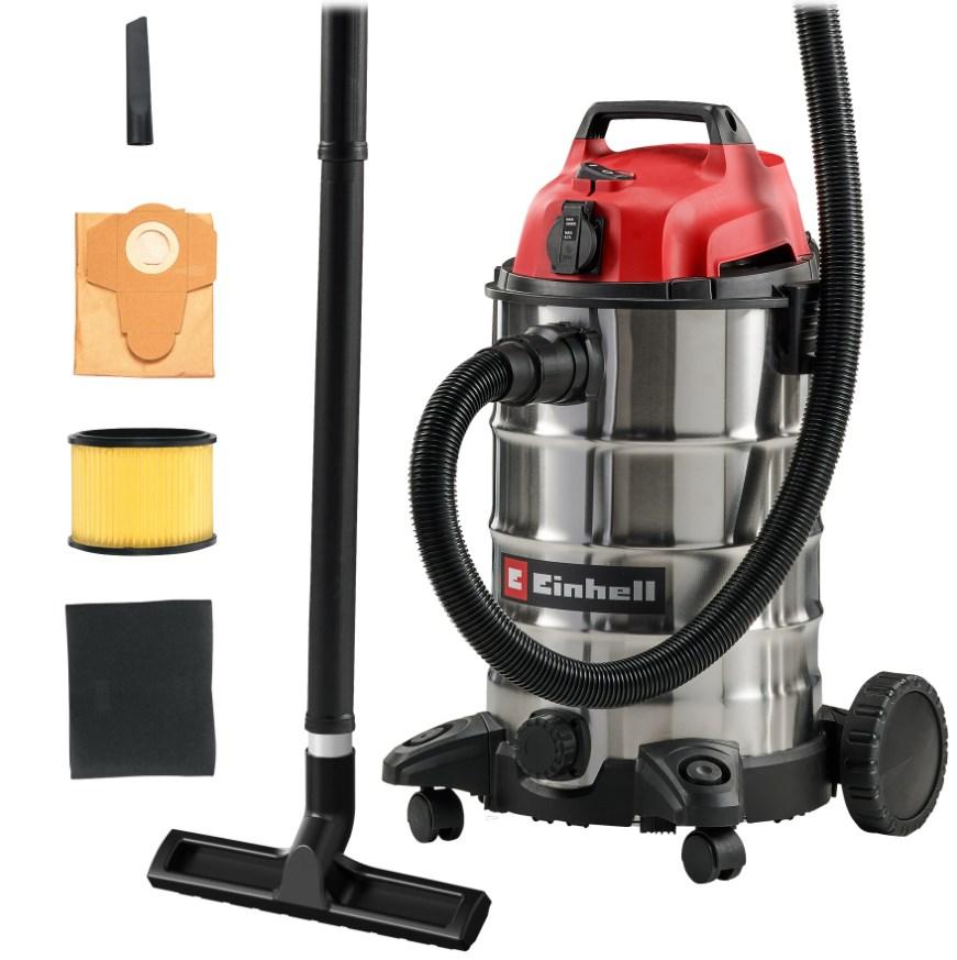 Einhell TC-VC 3055 SA værkstedsstøvsuger 30 l med stikkontakt