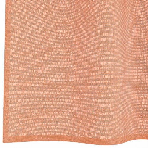 Voilegardiner med løkker 2 stk. 140 x 225 cm - terracotta