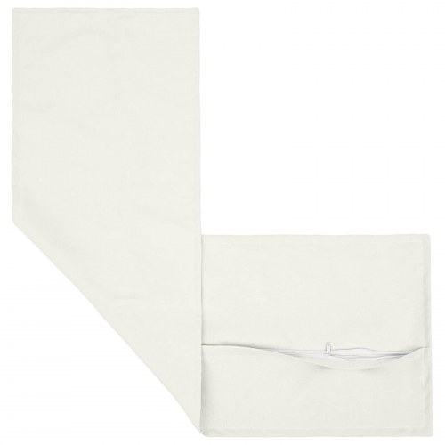 Lang pyntepude med betræk HOUTEN 2 stk. 40 x 145 cm - hvid faux linned