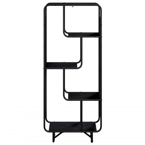 Highboard i sort eg 60 x 37,5 x 144 cm med 5 hylder