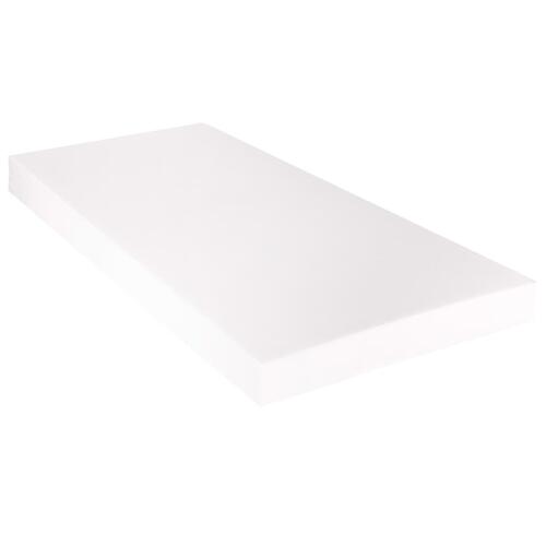 Seng med madras 140 x 200 cm stof brun