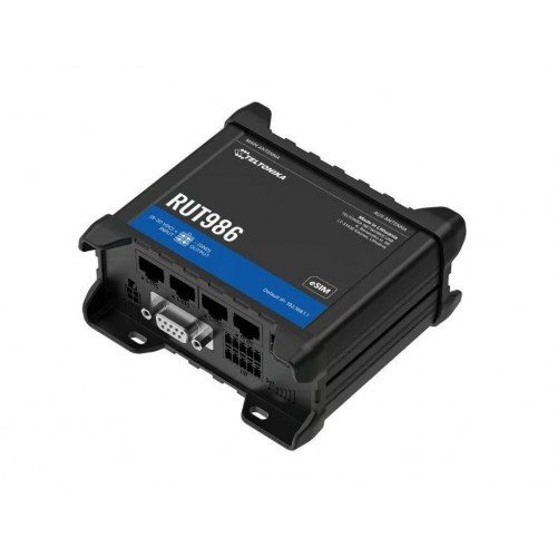 Teltonika RUT986 trådløs router med WWAN og 3-port-switch