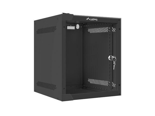 Lanberg WF10-2306-10B 6U vægmonteret rackskab 10" sort