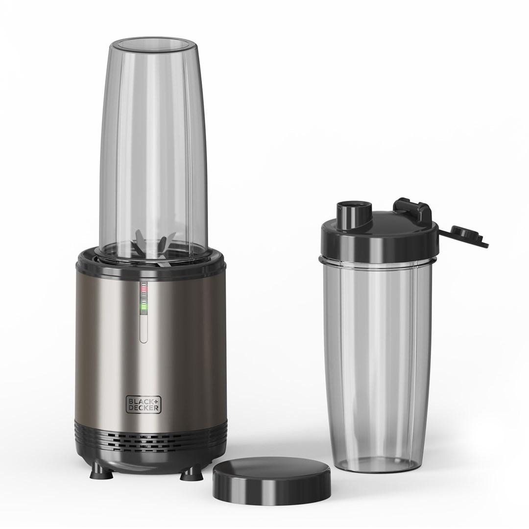 Black+Decker BXJBA1203E blender 1,0 l med 2 flasker og 2 låg