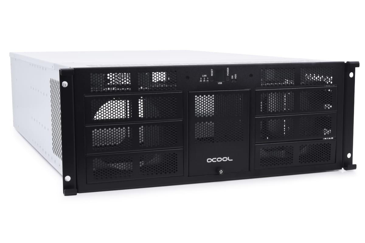 Alphacool 50167 rackkabinet til PC - sort/stål