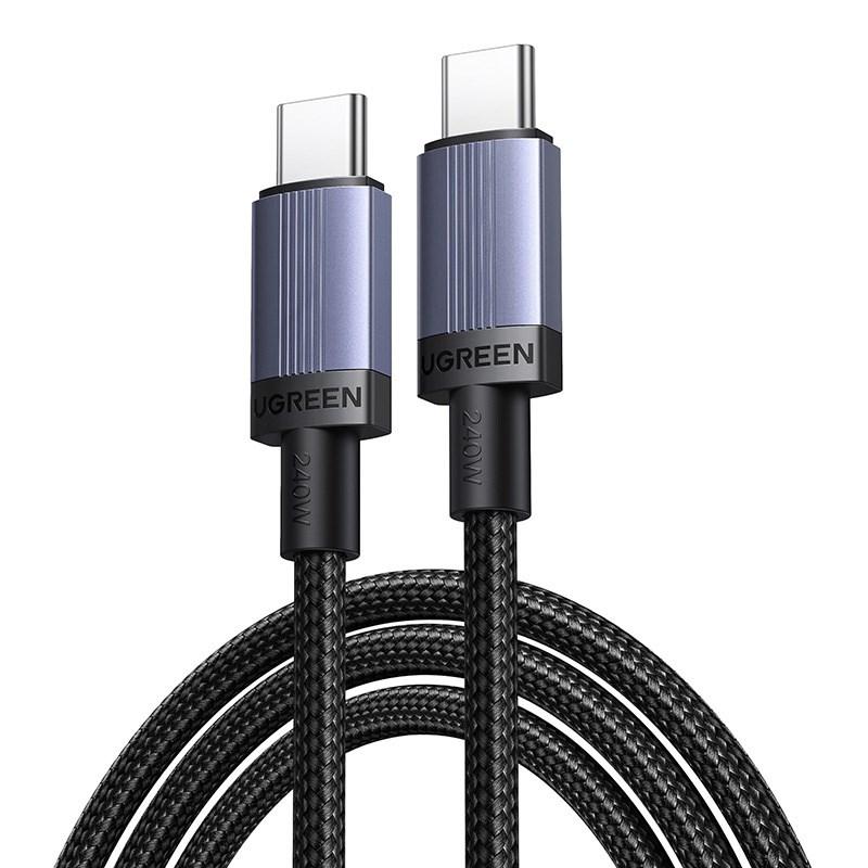 UGREEN L528 USB-C til USB-C-kabel 240 W 3 m sort