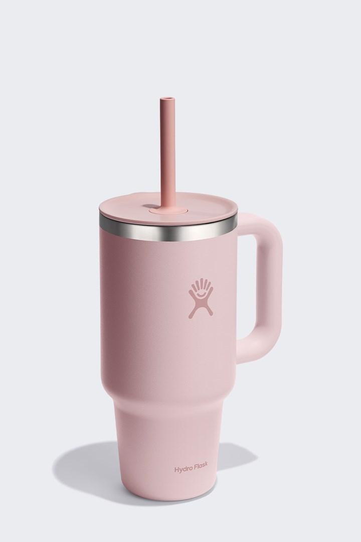 Hydro Flask 32 oz All Around Travel Tumbler Trillium - rejsekrus med sugerør