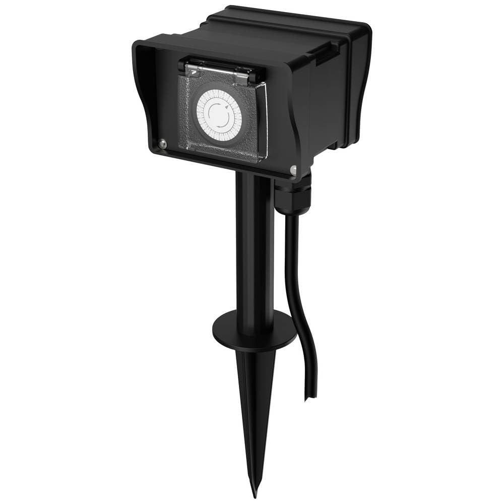 ANSMANN 1260-0012 elektrisk timer sort daglig/ugentlig