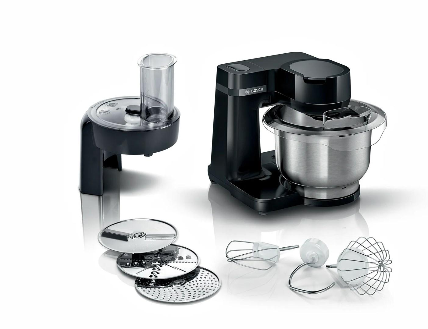 Bosch Serie 2 MUMS2EB01 køkkenmaskine 700 W 3,8 l sort/rustfrit stål