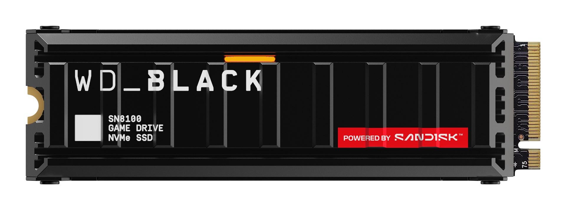 WD Black SN8100 1 TB M.2 NVMe SSD PCIe 5.0