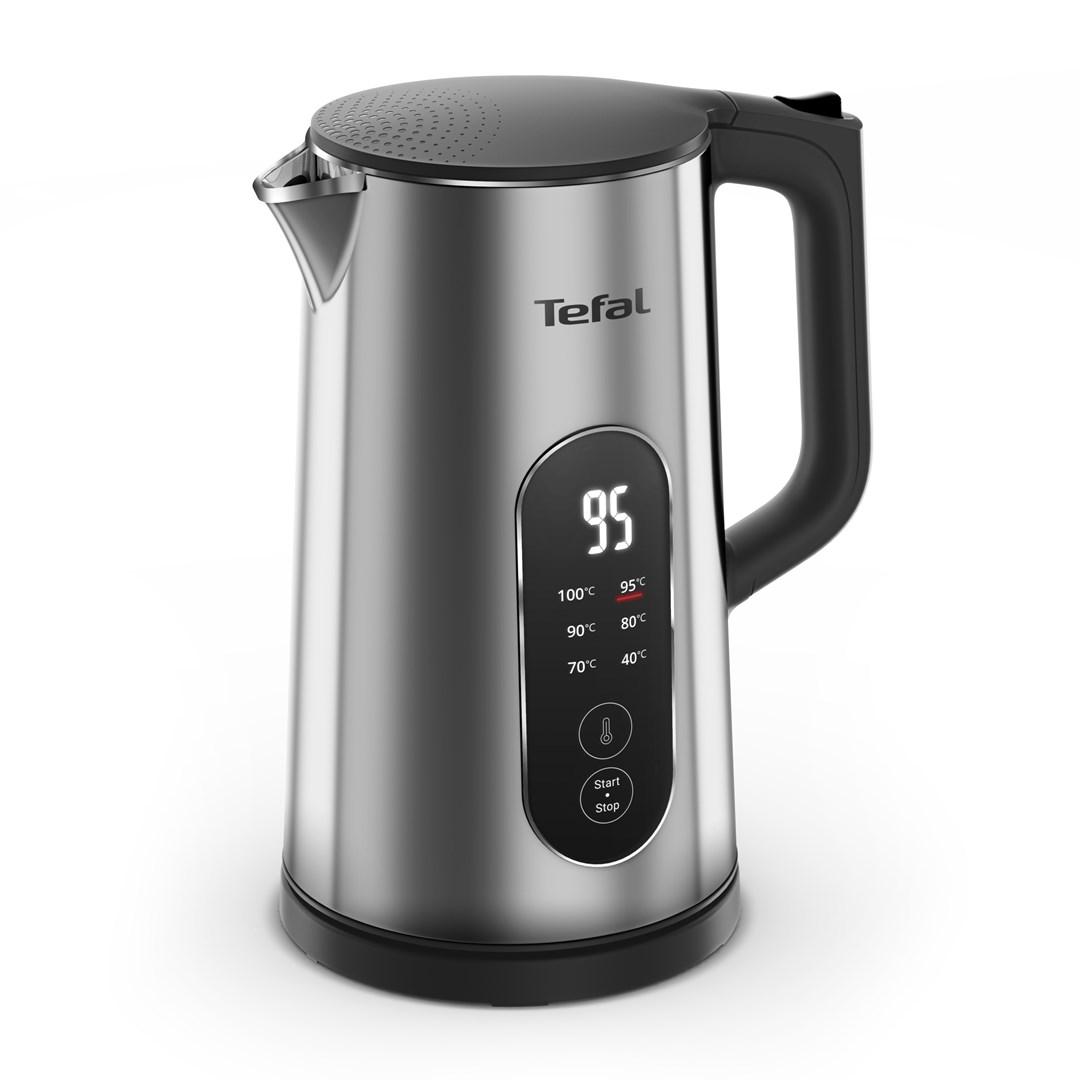 Tefal Selection KI871DE0 elkedel 1,7 l 1.500 W - sort/rustfrit stål