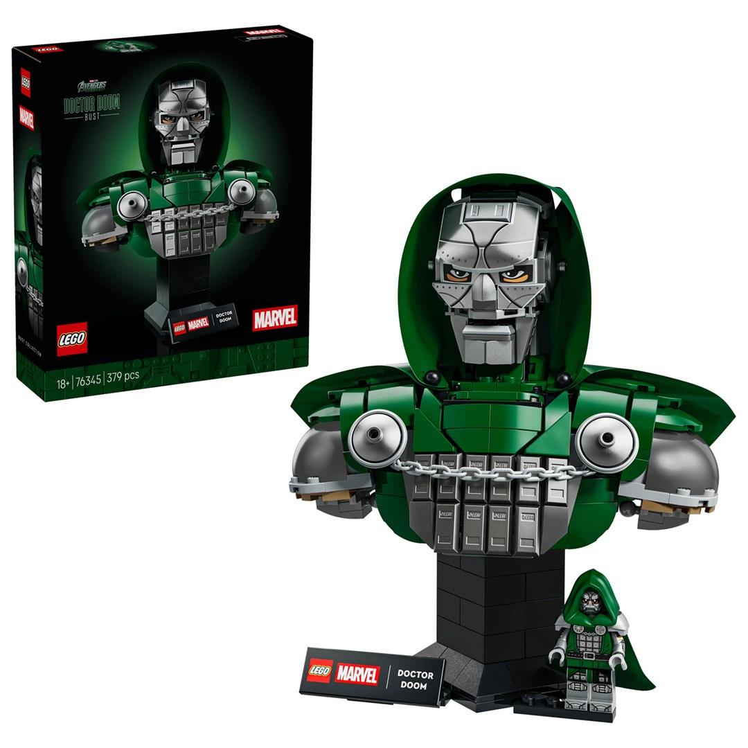 LEGO Marvel Doctor Doom-buste 76345
