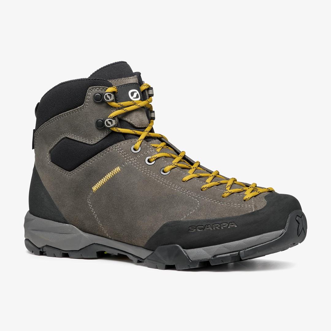 Scarpa Mojito Hike GTX vandrestøvle str. 46,5 - Titanium/Mustard