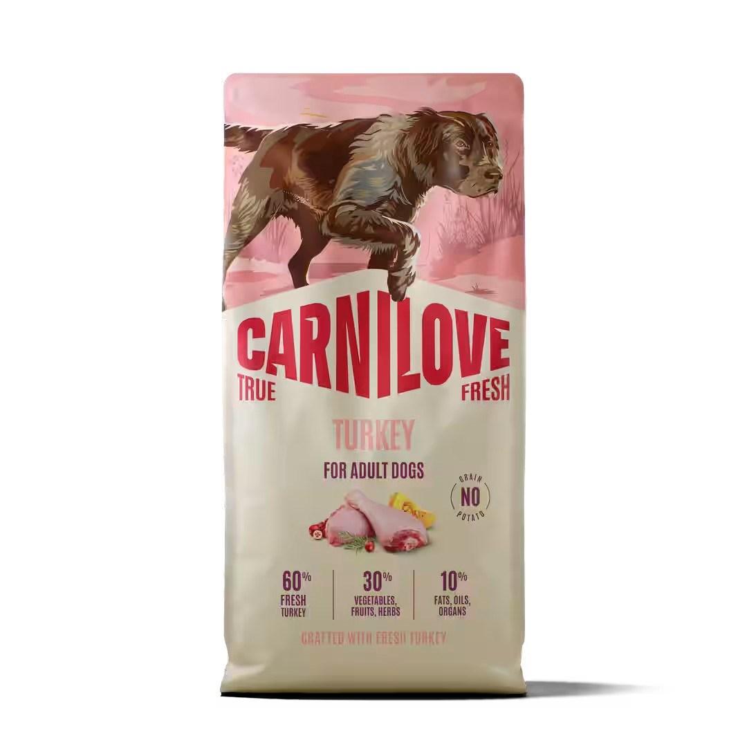 CARNILOVE True Fresh Kalkun tørfoder til voksne hunde 12 kg