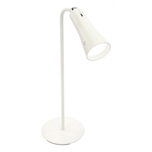 ANSMANN bordlampe med SMD LED 2 W - sølv/hvid