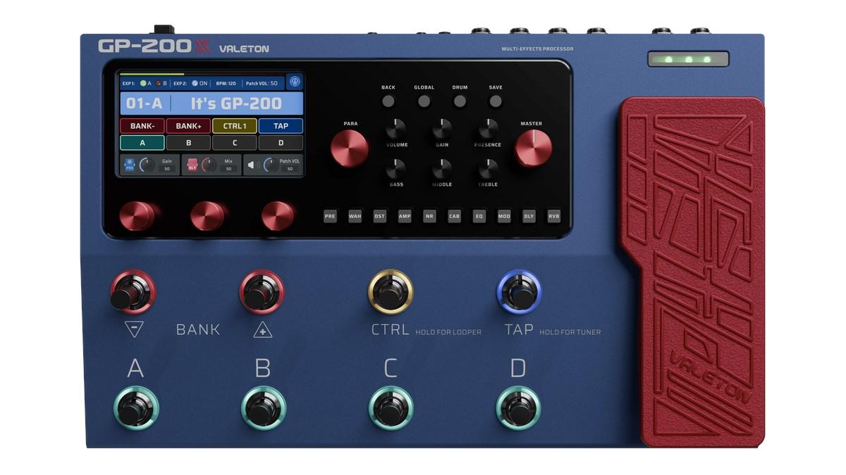 Valeton GP-200X multieffekt til guitar