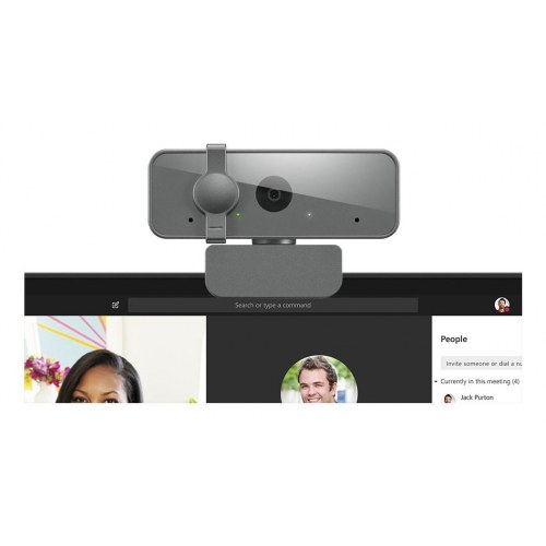 Lenovo GXC1S15023 Full HD webcam 1080p USB 2.0 - grå