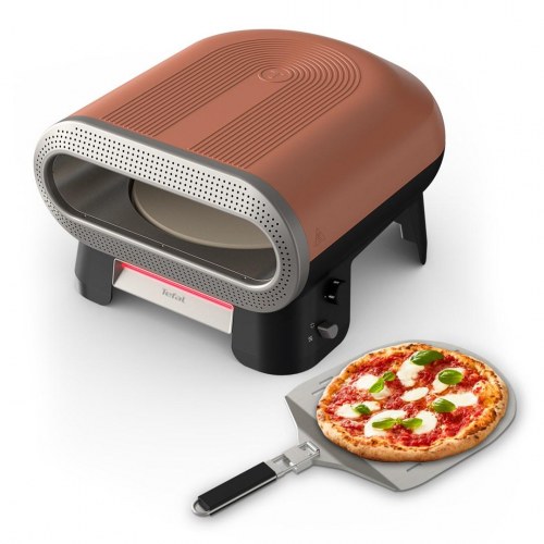 Tefal Pizza Pronto elektrisk pizzaovn til 1 pizza - terracotta