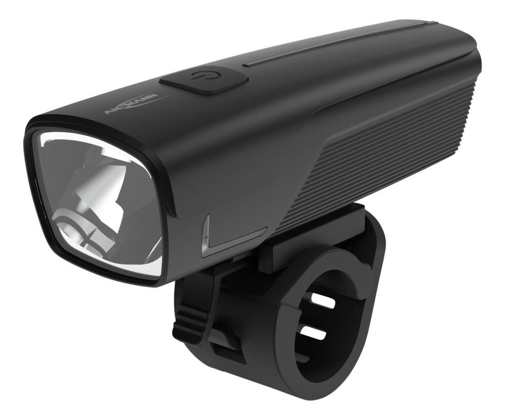 ANSMANN cykellygte forlygte LED 50 lm sort