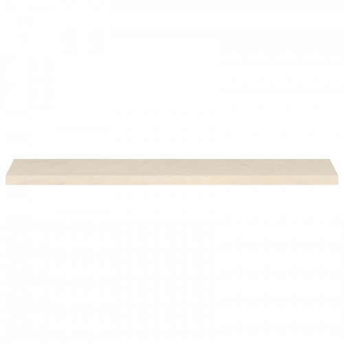Vindueskarme 2 stk. hvid 140 x 25 x 2 cm i massivt egetræ