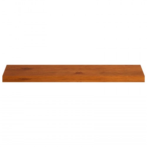 Vindueskarme 2 stk. brun 90 x 30 x 2 cm i massivt egetræ