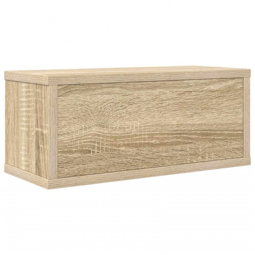 CD-opbevaringsrække 2 stk. - Sonoma-eg 40 x 17 x 17 cm