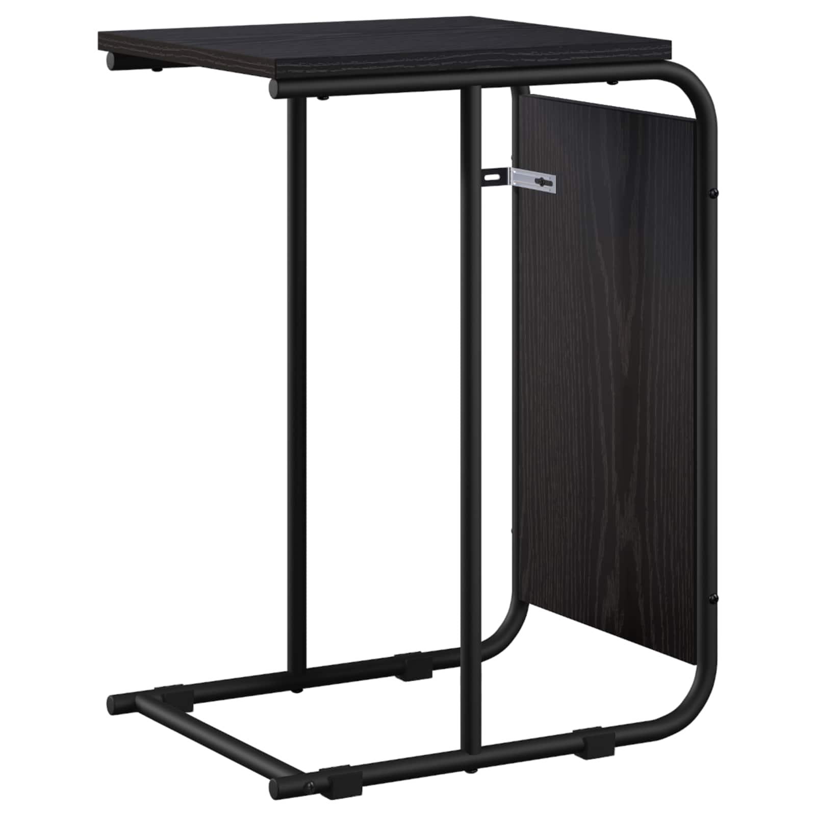 Sidebord i sort eg 40 x 31 x 55 cm - konstrueret træ