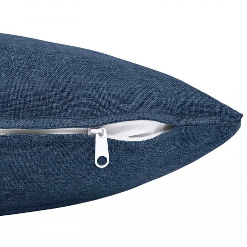 Pyntepuder 2 stk. HEERLEN - blå 50 x 80 cm