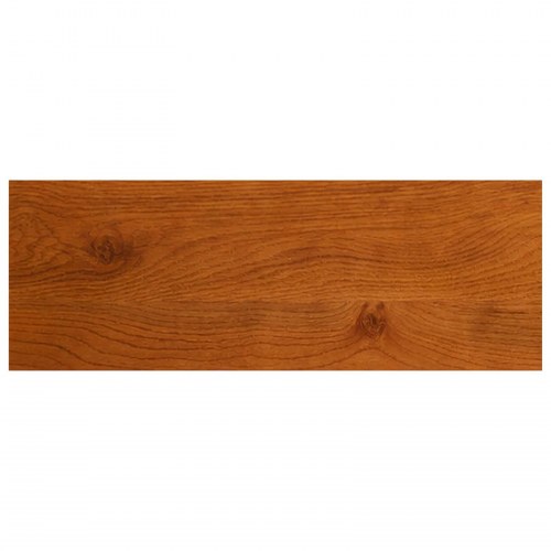 Vindueskarme 2 stk. brun 80 x 25 x 2 cm i massivt egetræ