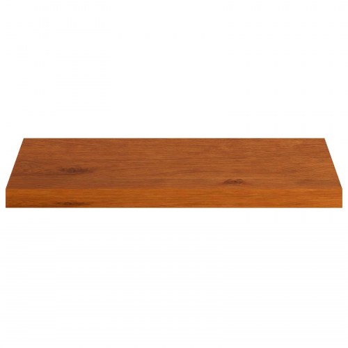 Vindueskarme 2 stk. brun 100 x 40 x 2 cm i massivt egetræ