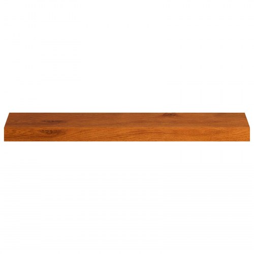 Vindueskarme 2 stk. brun 80 x 20 x 2 cm i massivt egetræ